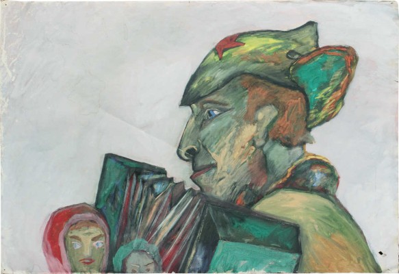 Аникеенок Алексей Авдеевич. Гармонист